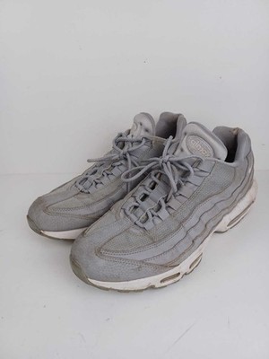 Nike Air Max 95 Herren-Turnschuhe Wolfsgrau Weiß UK-Größe 8 749766-037