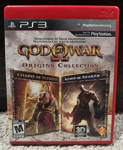 God of War Origins Collection (PS3, 2010) Complete With Manual *Mint Disc*