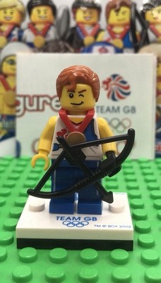 Lego CMF: Team GB 2012 Olympics - Agile Archer Minifigur