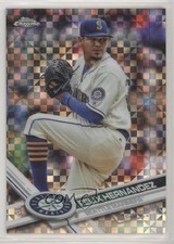 2017 Topps Chrome Wal-Mart Mega Box X-Fractor Felix Hernandez #20 8k4