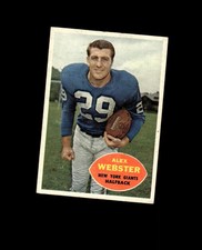 1960 Topps 75 Alex Webster EX-MT #D1,538437