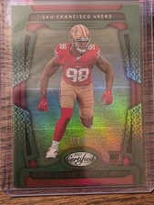 2025 Panini Certified - Mykel Williams - Green 19/25 #106 - S.F. 49ers 