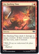 Bot Bashing Time 0085 Teenage Mutant Ninja Turtles Magic: The Gathering Foil NM