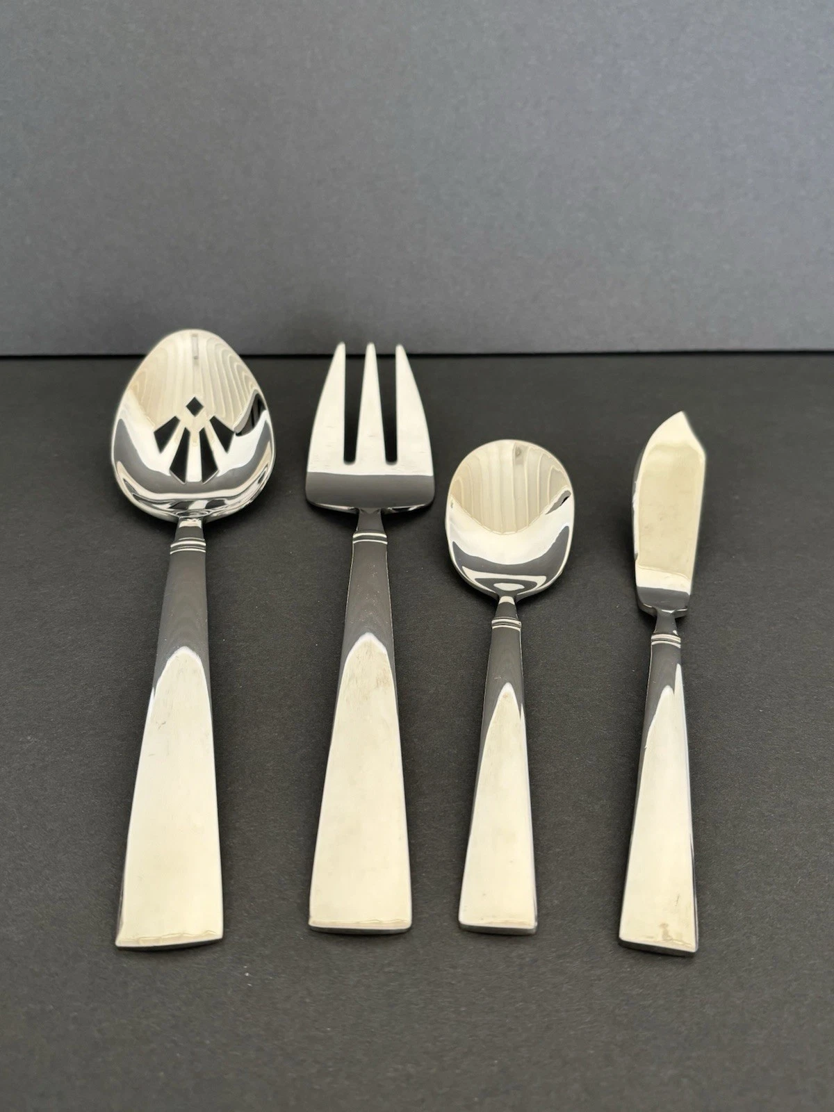 Reed And Barton 18/10 Stainless Serving Utensils Set Of 4