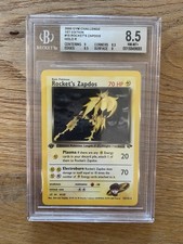 Rocket's Zapdos 15/132 Gym Challenge Holo 1st Edition