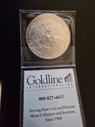 2003 U.S. American Eagle Walking Liberty 1oz Fine Silver Dollar Coin