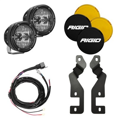 Rigid Industries 46711 A-Pillar 360-Series Light Mount Kit Includes 4 in