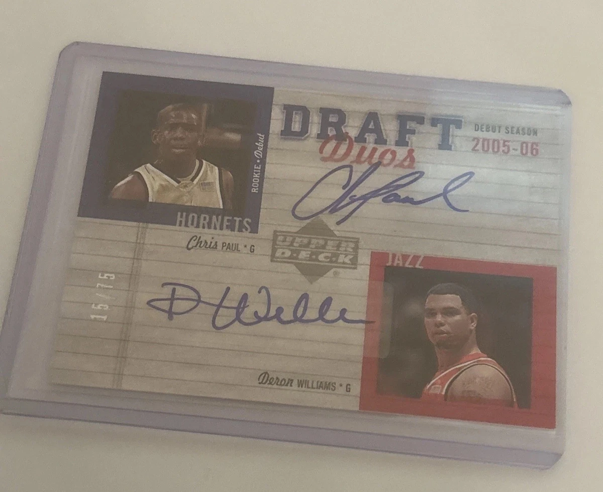 Chris Paul Basketball Autographed Sports Trading Cards