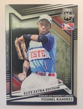2022 Panini Elite Extra Edition - #182 Yosmel Ramirez /999 (RC)