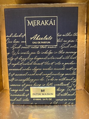 PATEK MAISON MARAKAI ABSOLUTE 3.4 OZ EDP SPRAY NEW IN BOX