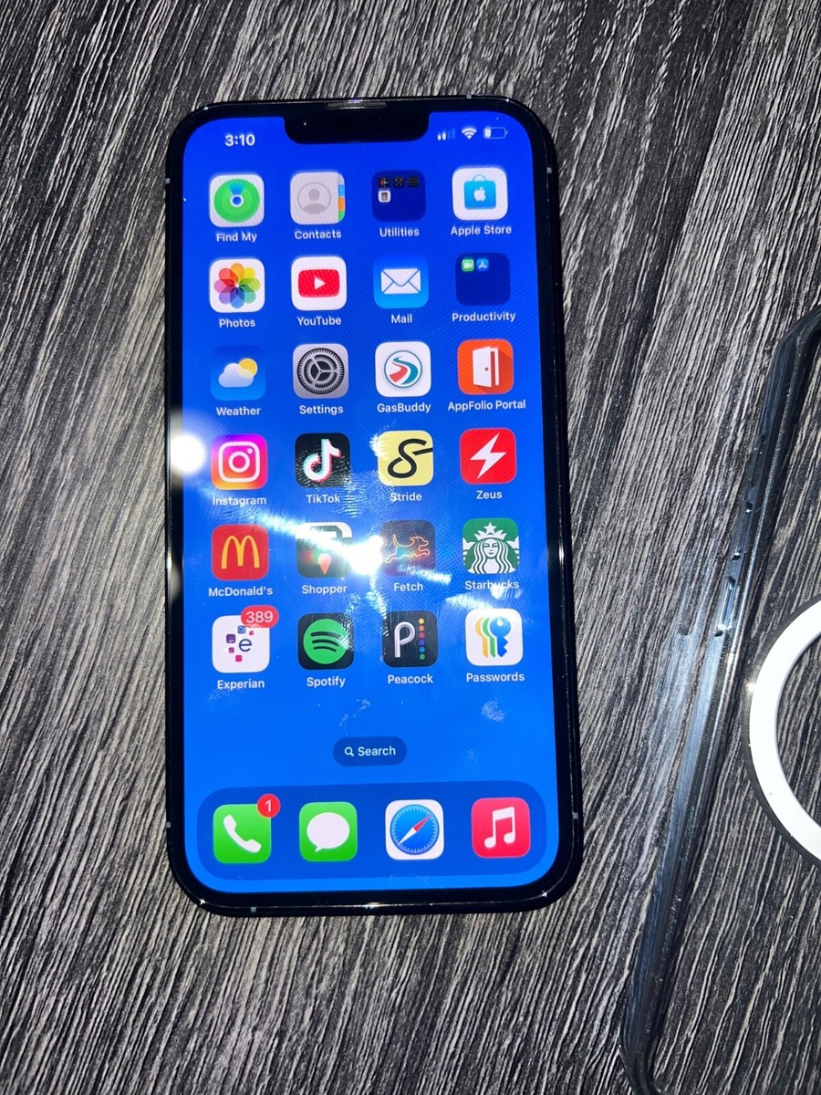 Apple iPhone 13 Pro - 256 GB - Sierra Blue (Unlocked) for