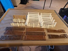 Vintage Marx/BMC/Britain's Ltd Fence Pieces Lot of 23