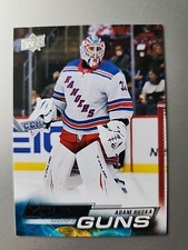 2022-23 Upper Deck Series 2 Hockey Young Guns Adam Huska #492 New York...