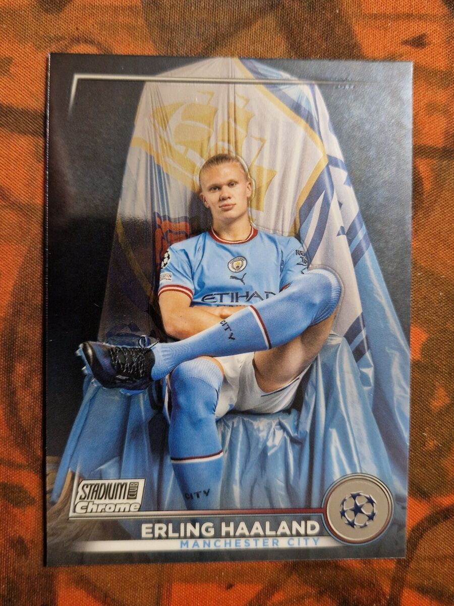 Topps Stadium Club Chrome 2022/2023 Erling Haaland #92 | eBay Topps Stadium Club Chrome 2022/2023 Erling Haaland #92 | eBay