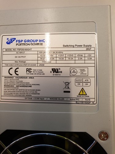 LENOVO Thinkcentre E73 SFF 10AU 10AW 10BF 10BG 10DU 10DT power supply - Photo 2/3
