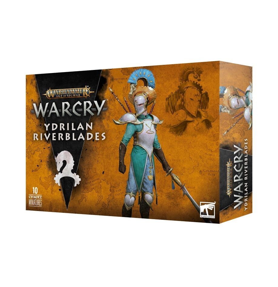 LAME DI FIUME YDRILANE set di 10 miniature WARCRY warhammer AGE OF SIGMAR età 12