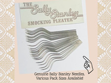 Genuine Sally Stanley Smocking/Pleater Needles. Various Pack Sizes Available.