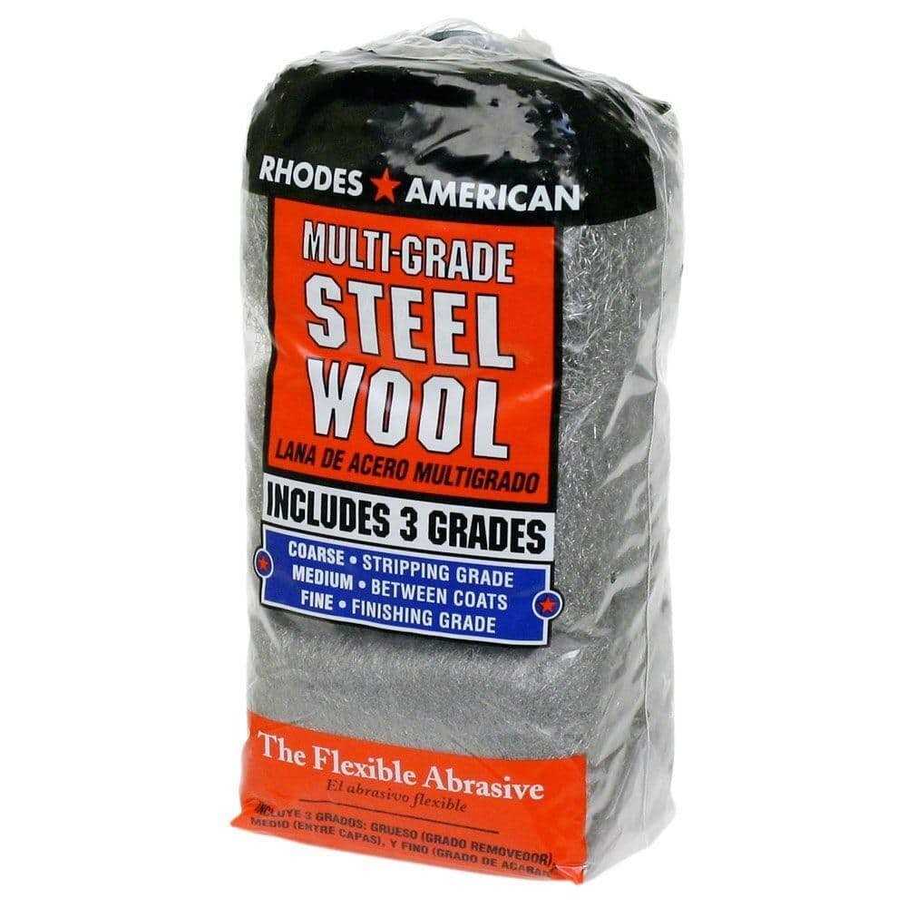 Assorted 12-Pad Steel Wool Set - Coarse, Medium, Fine, Multi-Use