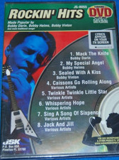 Rockin' Hits Karaoke DVD Bobby Darin Helms Vinton