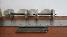 Lot of 2 Model Train 36" 236 Wheelsets  Axles 28671-4 Lot 282