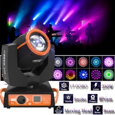 7r 230w Moving Head Light Rgbw Dmx512 Beam Stage Light 16prism Disco Party Light