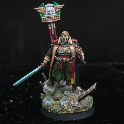 WH40k Astra Militarum Imperial Guard Painted Ursulla Creed Elite HQ Female Hero