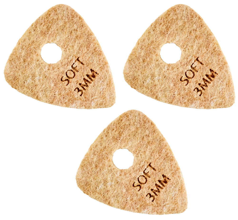 Войлочные палочки ORTEGA OGP-F-S3 из войлока толщиной 3 мм 3 штуки 1990₽