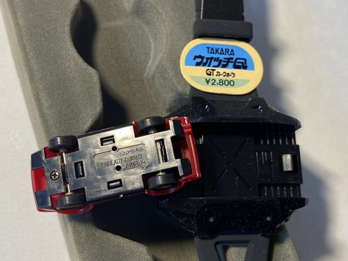 Pre-Transformers G1 Takara Watch-Q Unused Nissan 300zx Gt Red NOS Smokescreen - Picture 11 of 11