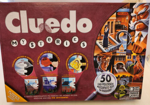 Cluedo Mysteries Parker Brothers 2006 - Foto 1 di 13