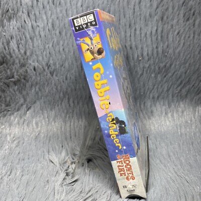 Robbie the Reindeer in Hooves of Fire VHS 1999 Claymation BBC