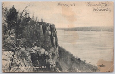 Englewood New Jersey Divided Back Postcard Clinton Point