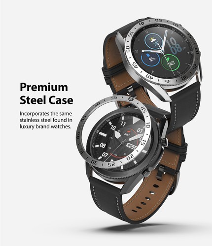 Pour Galaxy Watch 3 Boîtier (45 mm / 41 mm) Ringke Bezel Styling Frame Cover Protector - Photo 33 sur 80