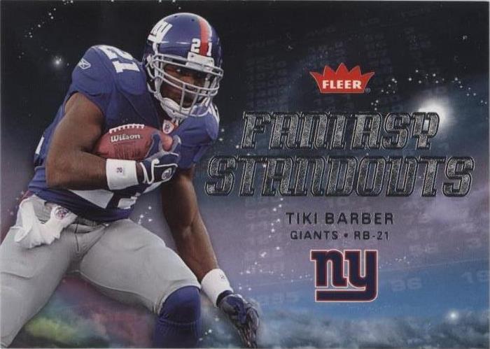 2006 Fleer Tiki Barber #FS-TB - 1 of 2