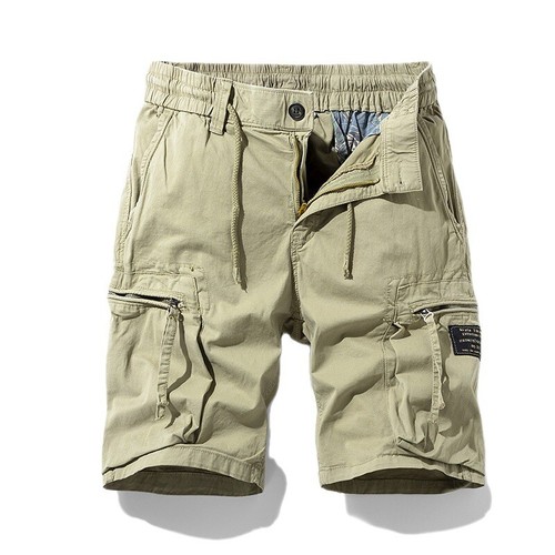 Summer Men's Thin Elastic Casual Comfortable Large Pocket Shorts Overalls - 第 5/45 張圖片