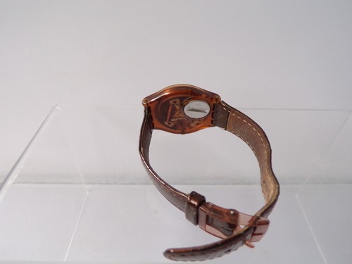 Vintage SWATCH Watch 524 Clear Back Version - Picture 5 of 17