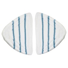 Für CLEANmaxx 2-stk Ersatz Dampfbesen Premium Mikrofaser Bodentuch Dreiecksfuß