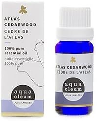 Aqua Oleum Atlas Zedernholz ätherisches Öl 10ml-2er Pack