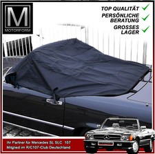 Mercedes SL R107 Halbgarage Cover Tonneau Halbcover W107 Verdeckschutz 107 H&uuml;lle