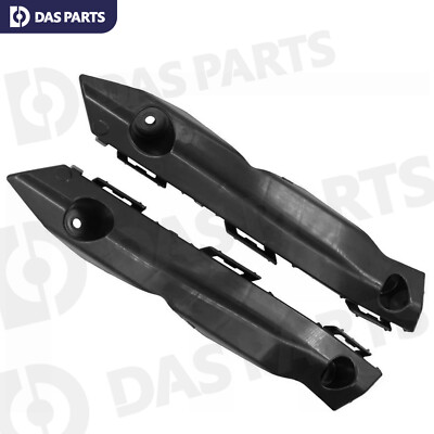 TY55141 TY55142 Front Bumper Retainer Bracket Set (Left &amp; Right) For 2007-2011 Toyota Camry - Black Bumpers &amp; Parts For Toyota Camry