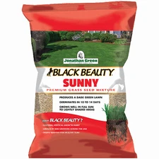 Jonathan Green 10870 Black Beauty Full Sun Grass Seed Mixture, 25 Lbs. -