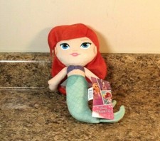 Disney Princess Ariel 10" Plush Doll The Little Mermaid NEW