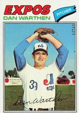Dan Warthen 1977 TOPPS Baseball Card #391