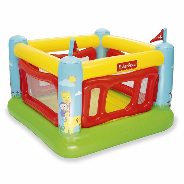 fisher price bouncetacular inflatable bounce house