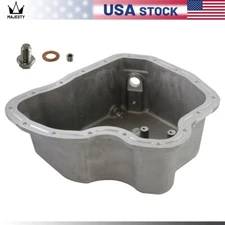 High Capacity Cast Oil Pan For GM 6.6L LB7 LLY LBZ LMM Duramax Diesel 01-10 SL