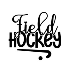 Field Hockey Sport Vinyl Decal Car Truck Window Laptop Mirror Sports