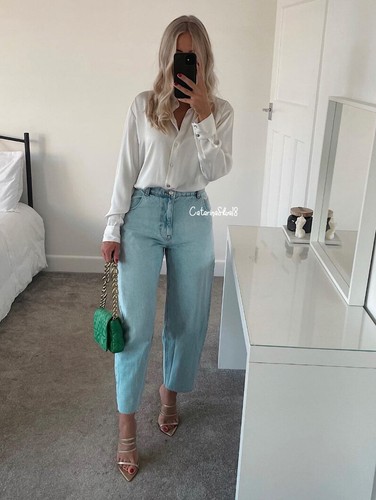 ZARA NEW WOMAN SS22 OYSTER WHITE BASIC 