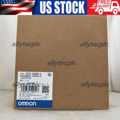 One Omron CP2E-E60DR-A Programmable Controller New CP2EE60DRA Expedited Shipping