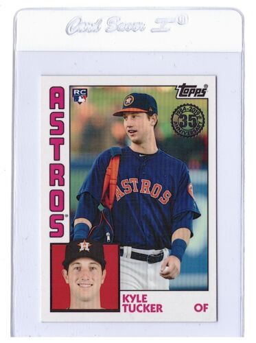 2019 Topps #T84-50 KYLE TUCKER RC Rookie 1984 Topps Insert SP