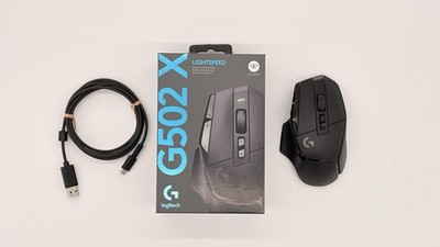 Logitech G502 X LIGHTSPEED Kabellose Gaming-Maus - Schwarz