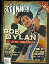 Bob Dylan cover American Songwriter magazine January / February 2012 Joan Baez